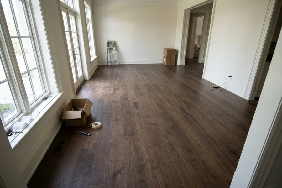 Lorne Park Estate Walnut, Lorne Park: hardwood refinishing Toronto project